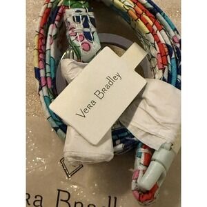 Vera Bradley Breakaway Lanyard Far Out Floral Multicolor NWT